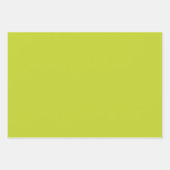 Vollhellgrün Geschenkpapier Set (Vorderseite)