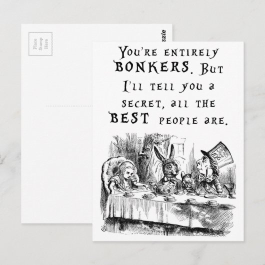 Vollholz A4 Postkarte (Vorne/Hinten)