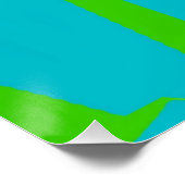 Völlig abstrakt poster (Ecke)