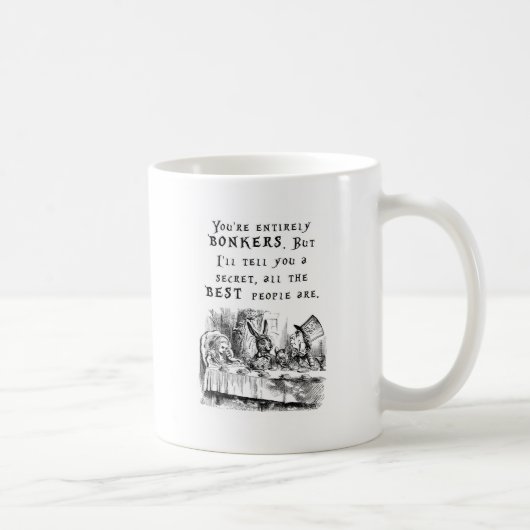 völlig bonkers A4 Kaffeetasse (Rechts)