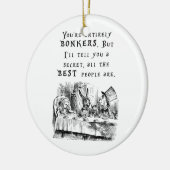 völlig bonkers A4 Keramik Ornament (Links)