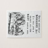 völlig bonkers A4 Puzzle (Horizontal)