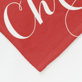 Völlig Cutomizable Grandkids-Weihnachtselfe Fleecedecke (Ecke)