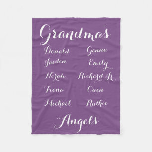 Völlig Cutomizable Grandkidsdecke Fleecedecke