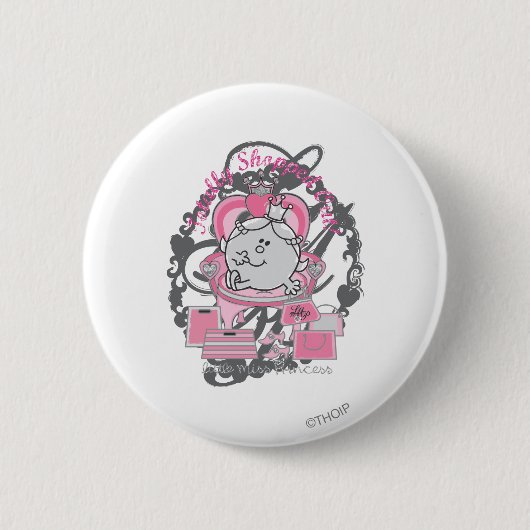Völlig eingekauft button (Vorderseite)