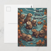 Völlig Erstaunlich Postkarte (Vorne/Hinten)