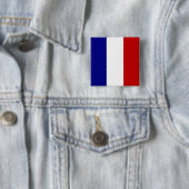 Völlig französische Flagge Button (Beispiel)