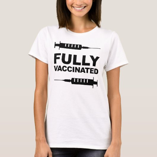 Völlig geimpfte T-Shirt (Vorderseite)