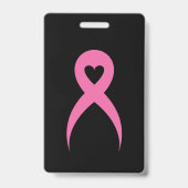 Völlig kundengerechtes Brustkrebs-Abzeichen Ausweis (Rückseite)