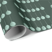 Völlig mit Schmuck überladenes Weihnachtsbaumanhän Geschenkpapier (Rolleneckpunkt)