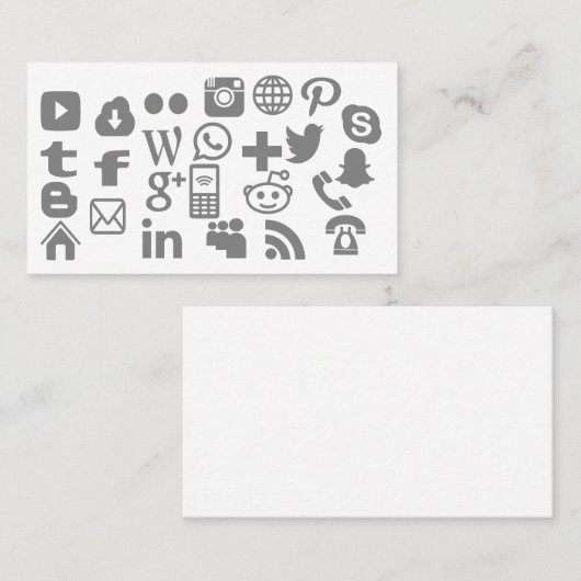 Völlig personalisiert wählen Sie Ihre Visitenkarte (Vorne/Hinten)