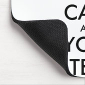 Völlig Personalisiertes Keep Calm And Your Text T Mousepad (Ecke)