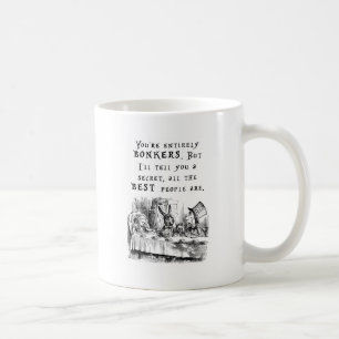 völlig verrückt A4 Kaffeetasse