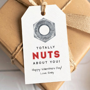 Völlig verrückt nach dir Romantischer Valentinstag Geschenkanhänger