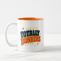 Völlig Verrückt - Retro-Typografie-Design
