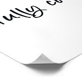 Völlig verwirrt poster (Ecke)
