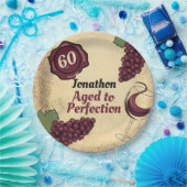 Volljährig Geburtstagsfeier Weinprobe Pappteller (Party)