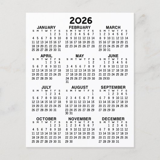 Volljähriger Ansichtskalender - Basishöchstbetrag Flyer (Vorne)