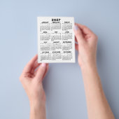 Volljähriger Ansichtskalender - Basishöchstbetrag Flyer (Gruppe)
