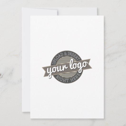 Volljähriger Ansichtskalender mit Firmenlogo Einladung (Rückseite)