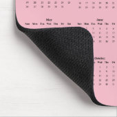Volljähriger Kalender 2025 Mousepad (Ecke)