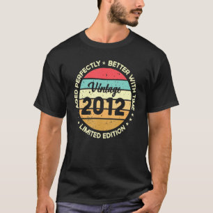 Vollkommen besser mit der Zeit Vintag 2012 1 T-Shirt