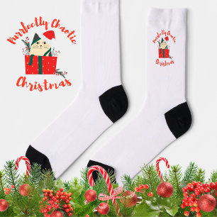 Vollkommen chaotisches Weihnachten Lustiges Feiert Socken
