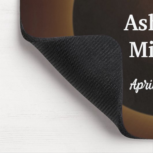 Vollkommen dem Eclipse-Thema gewidmete Hochzeit Mousepad (Ecke)