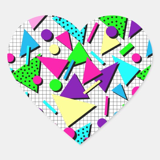 vollkommen radikal Herz-Aufkleber (Vorderseite)