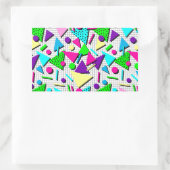 vollkommen radikal rechteckiger aufkleber (Tasche)