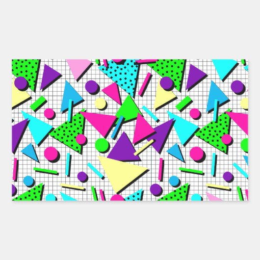 vollkommen radikal rechteckiger aufkleber (Vorderseite)