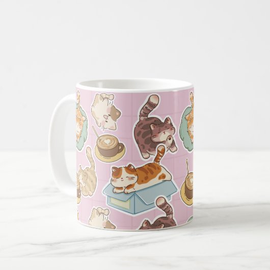 Vollkommene Freunde Kaffeetasse (Vorderseite Links)