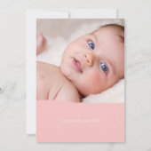 Vollkommenheit Ankündigung (Rückseite)