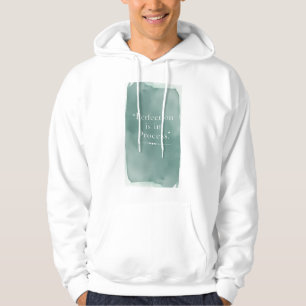 Vollkommenheit liegt im Prozess 3 Hoodie