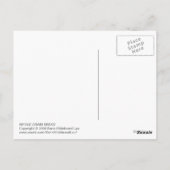 Vollkornbrot Postkarte (Rückseite)