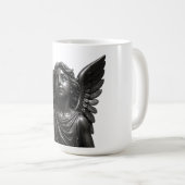 Vollmetallgel Kaffeetasse (VorderseiteRechts)