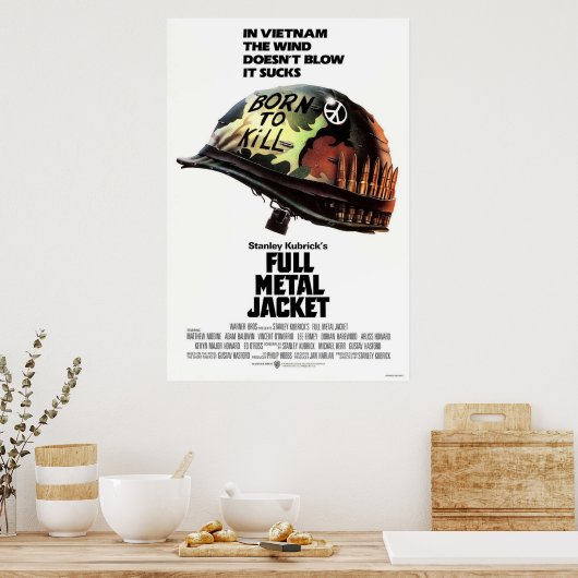 VollmetallJacket Poster (Küche)