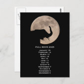 Vollmond 2025 postkarte (Vorne/Hinten)