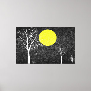 Vollmond #6 leinwanddruck