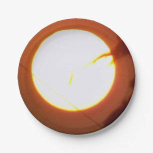Vollmond 7" Runde bezaubern Pappteller