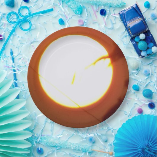 Vollmond 9" Runde Pappteller (Party)