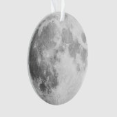 Vollmond-Acrylschmuck Ornament (Vorderseite)