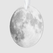 Vollmond-Acrylschmuck Ornament (Vorderseite)