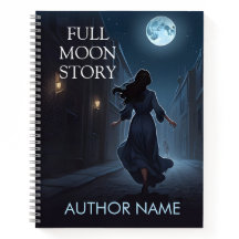 Vollmond Alley Book Cover Inspiration Notebook