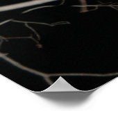 Vollmond auf dem Webposter Poster (Ecke)