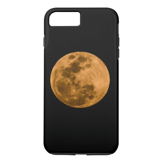 Vollmond auf Dunkelheit Case-Mate iPhone Hülle (Rückseite)
