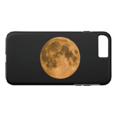 Vollmond auf Dunkelheit Case-Mate iPhone Hülle (Rückseite (Horizontal))