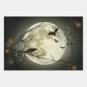 Vollmond auf Halloween Geschenkpapier Set (Vorderseite 2)