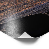 Vollmond-Aufstieg in Queensland Australien Fotodruck (Ecke)