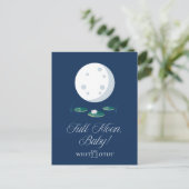 Vollmond, Baby! - Der weiße Lotus Postkarte (Stehend Vorderseite)